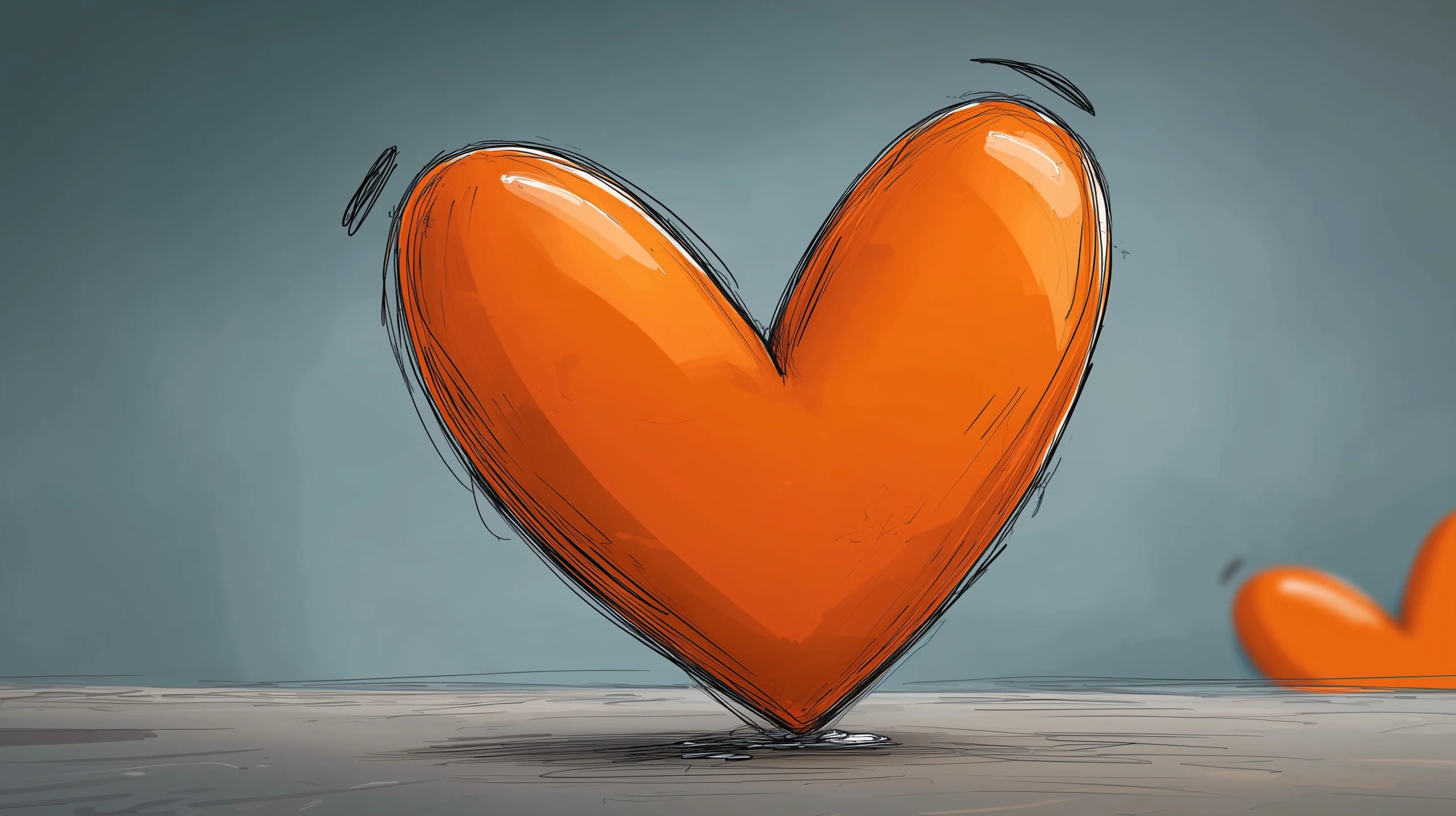 Eine Illustration eines Herzens