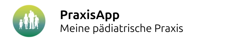 Das Logo der Praxisapp "Meine pädiatrische Praxis"